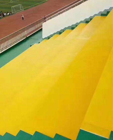 颍州球场台阶翻新修补改造